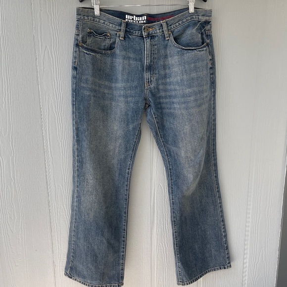 Urban Pipeline Men's Relaxed Bootcut Jeans Size 36x32 - Picture 2 of 7